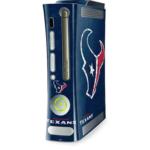 NFL Houston Texans Distressed Xbox 360 (Includes HDD) Skin